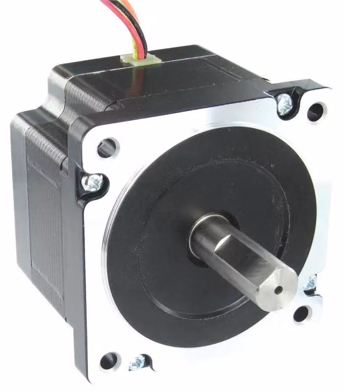 Motore passo-passo bifase Schneider Electric, 4,5 Nm, albero Ø 14 mm, L=80 mm, senza freno, 6,3 A BRS2852A600