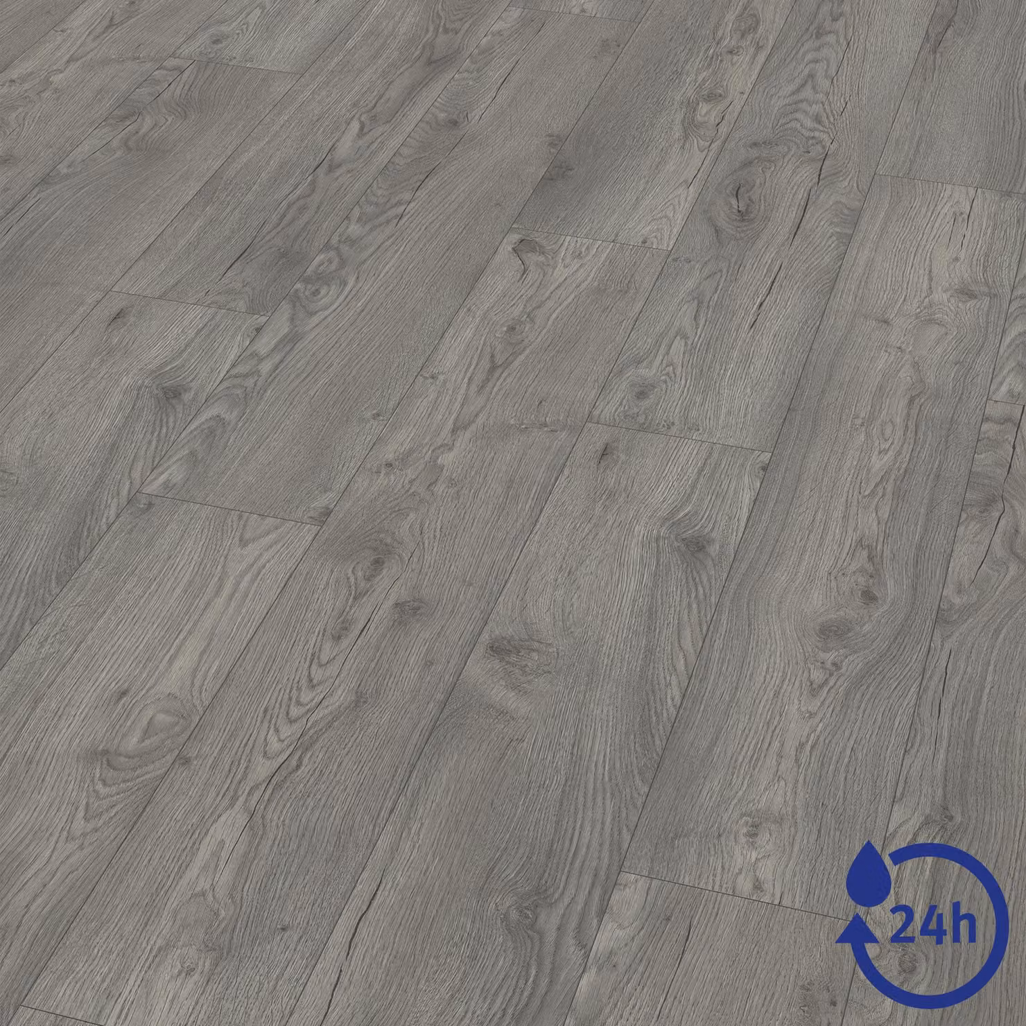 EGGER NatureSense* Pavimento laminato Aqua EL1028, rovere grigio Avery, dimensioni 1292x193x10 mm