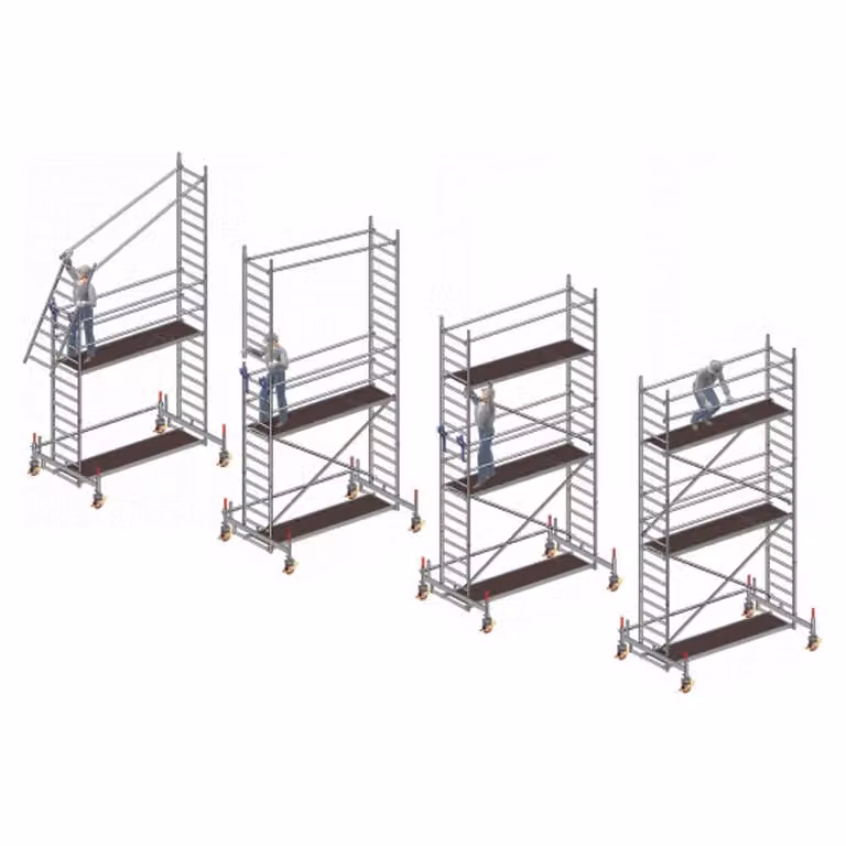 Kit di retrofit Layher P2 per ponteggio Uni Breit 1402.104