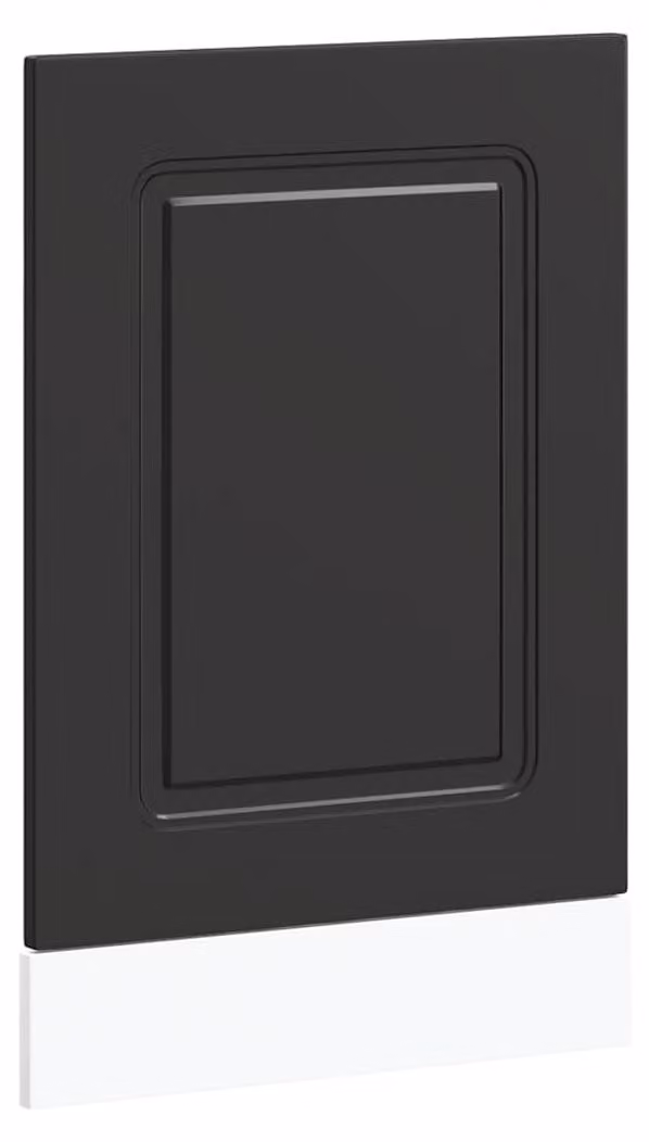 Pannello Lavastoviglie Kalmar Nero 45x1,5x57 cm in Truciolato