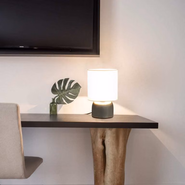 The Living Store Lampade da tavolo 2 pz. Touch Sensor Bianco E14