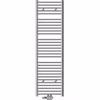 Radiatore da bagno con attacco centrale, 50x180 cm, cromato, con kit di collegamento universale