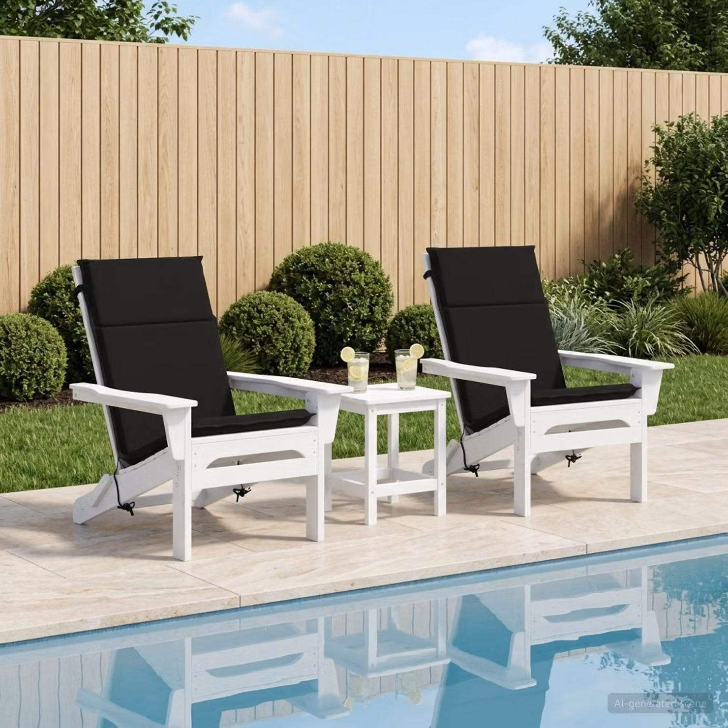 vidaXL Cuscino per sedia a schienale alto GEMERT 2 pz 100% Poliestere
