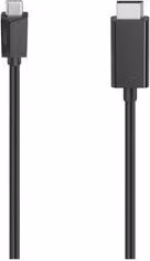 Cavo adattatore video Hama da USB Type C a DisplayPort, colore nero, lunghezza 1,5 m