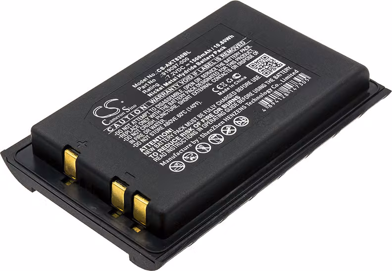 TECHTEK Batteria compatibile con [Akerstroms] 100J, 100J Transmitters, BC82, BC92, J-100J, J-150J, J-150JD, Jupiter 100J, Jupiter 150J, Jupiter 150J