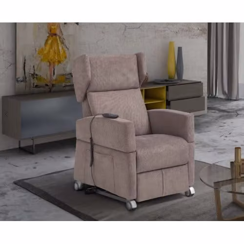 Poltrona relax con alzapersona, dispositivo medico e ruote piroettanti Sanity - Spazio Relax