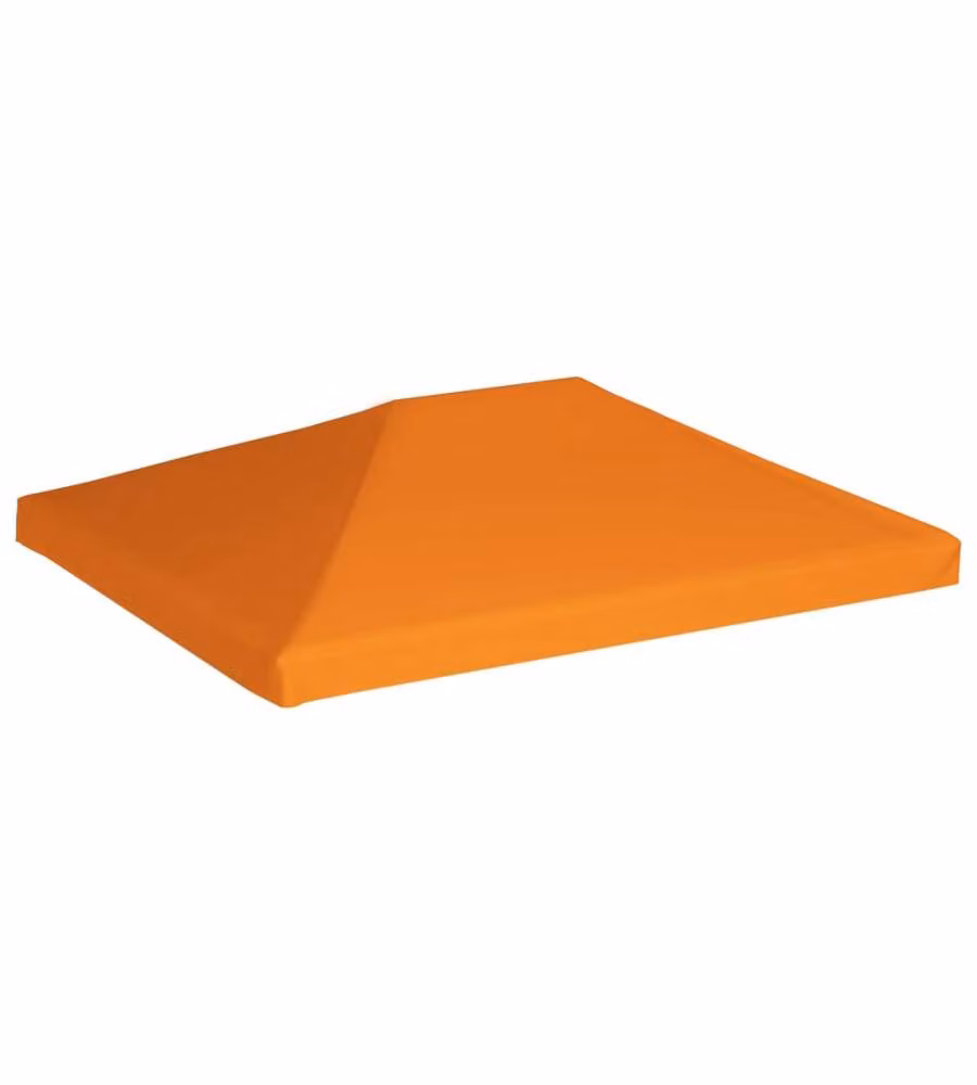 Copertura Superiore per Gazebo 310 g/m² 4x3m Arancione