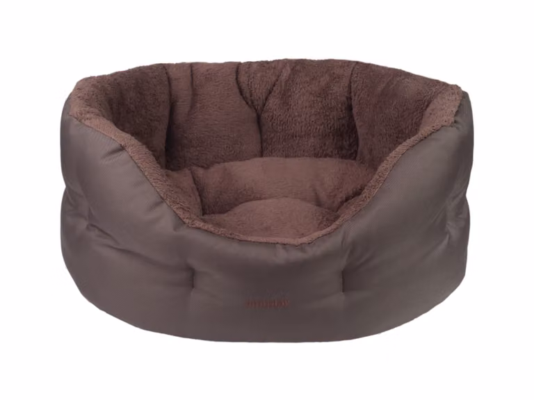 Cuccia per cani ovale ASPEINA COLOSSEUM marrone taglia S, M, L Taglia: L - 67x56x25 cm