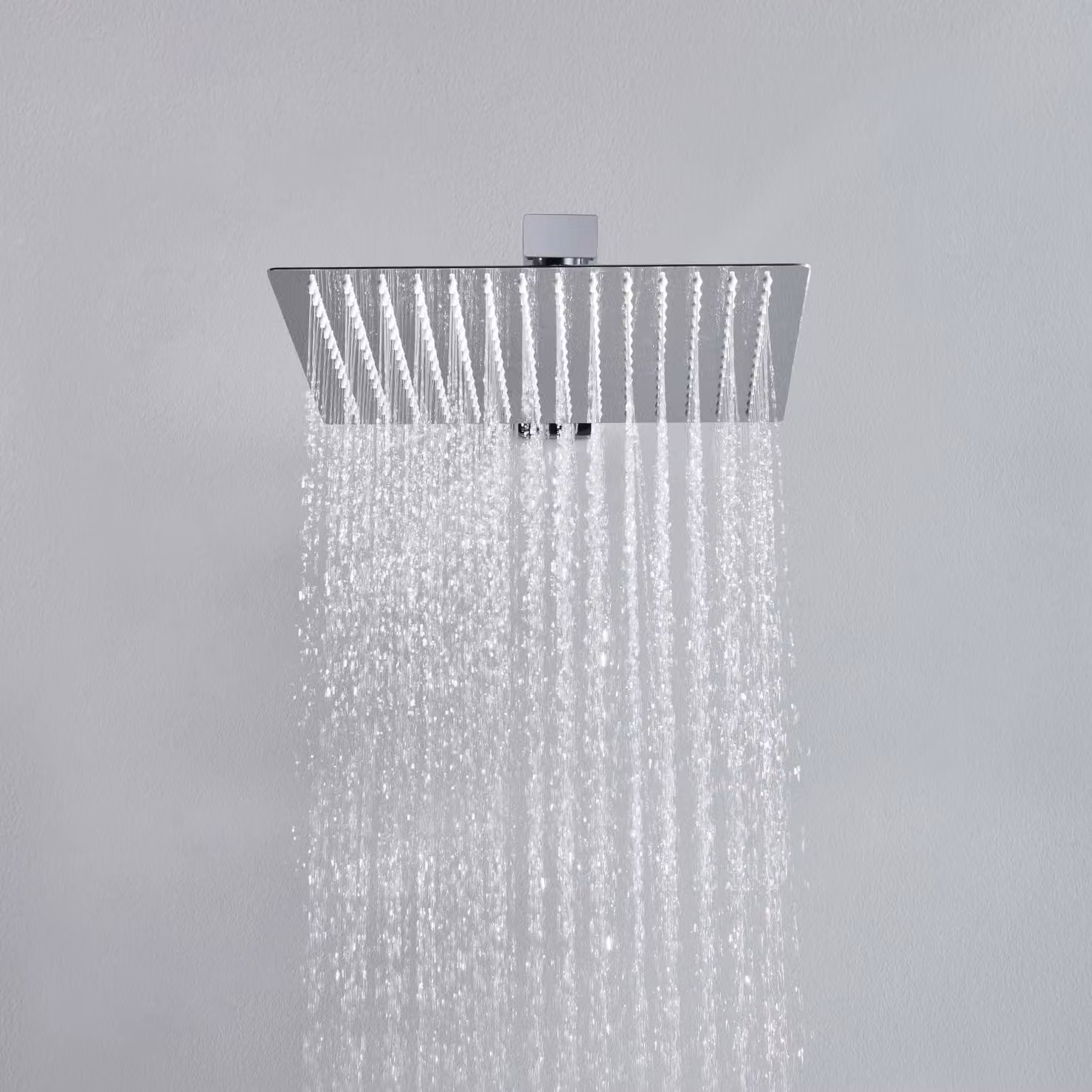 Scarico a muro 20x20 cm, per bagni, a risparmio idrico