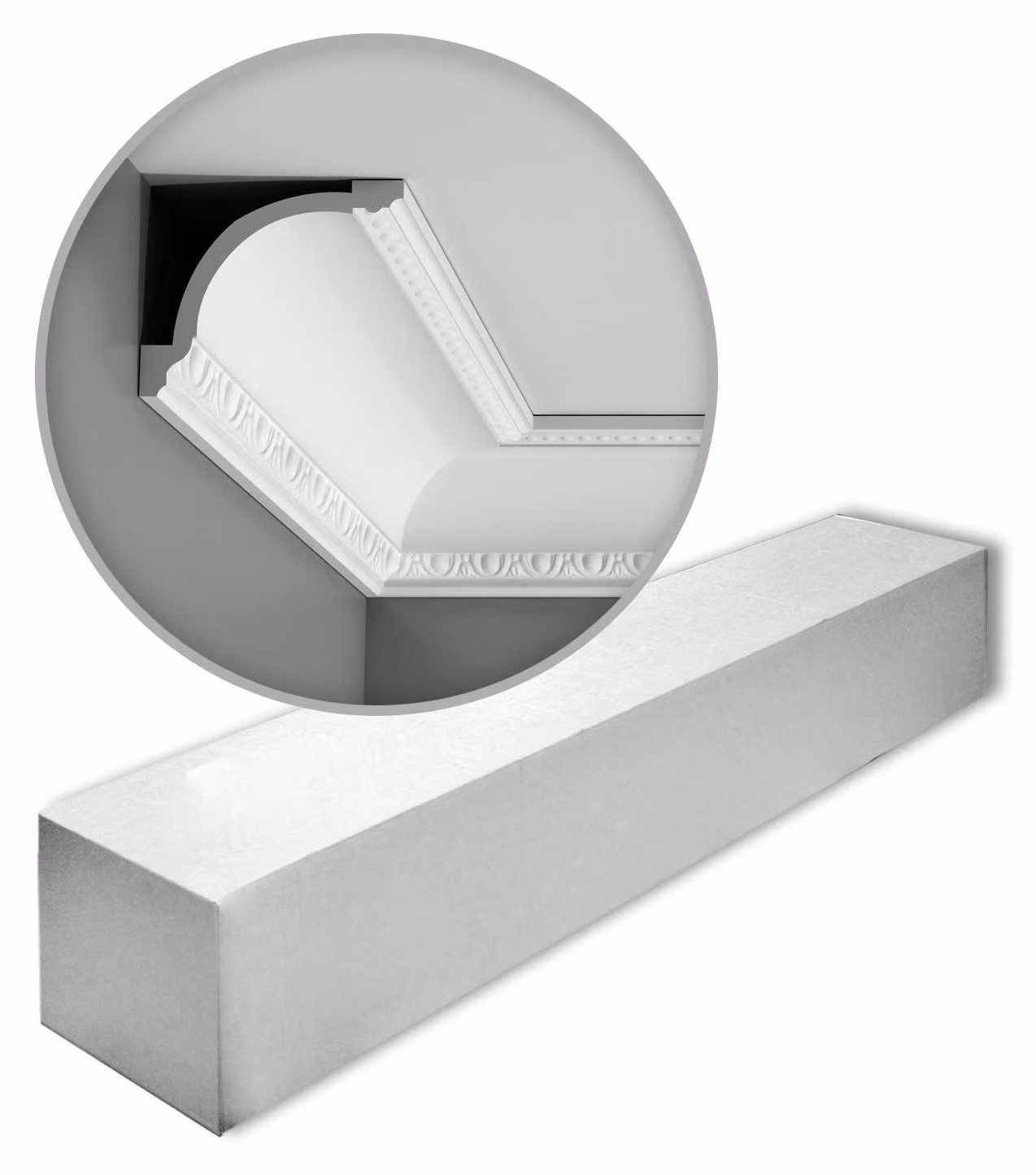 Cornici Orac Decor LUXXUS C216-box 1 cartone con 9 strisce decorative 18 m