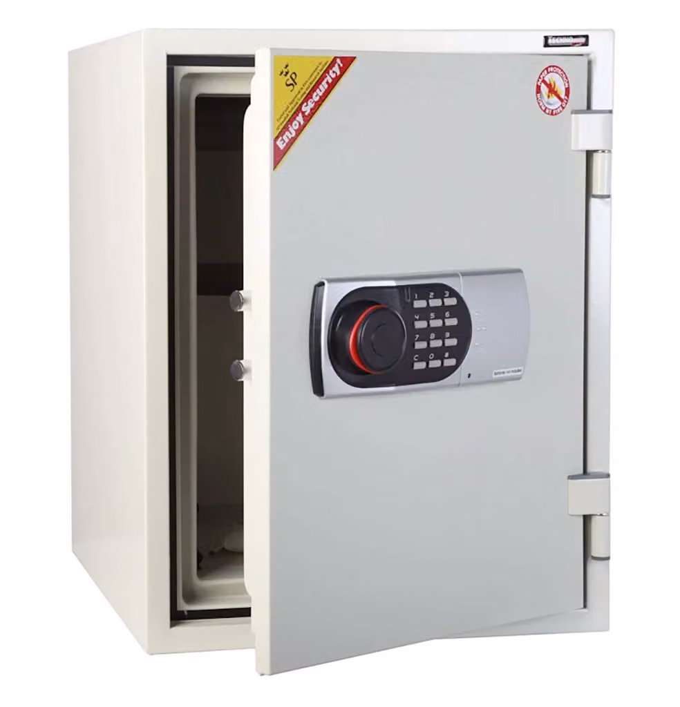 Cassaforte Ignifuga Elettronica Technomax 30 Bianca per Documenti con Protezione 60 Minuti – 2