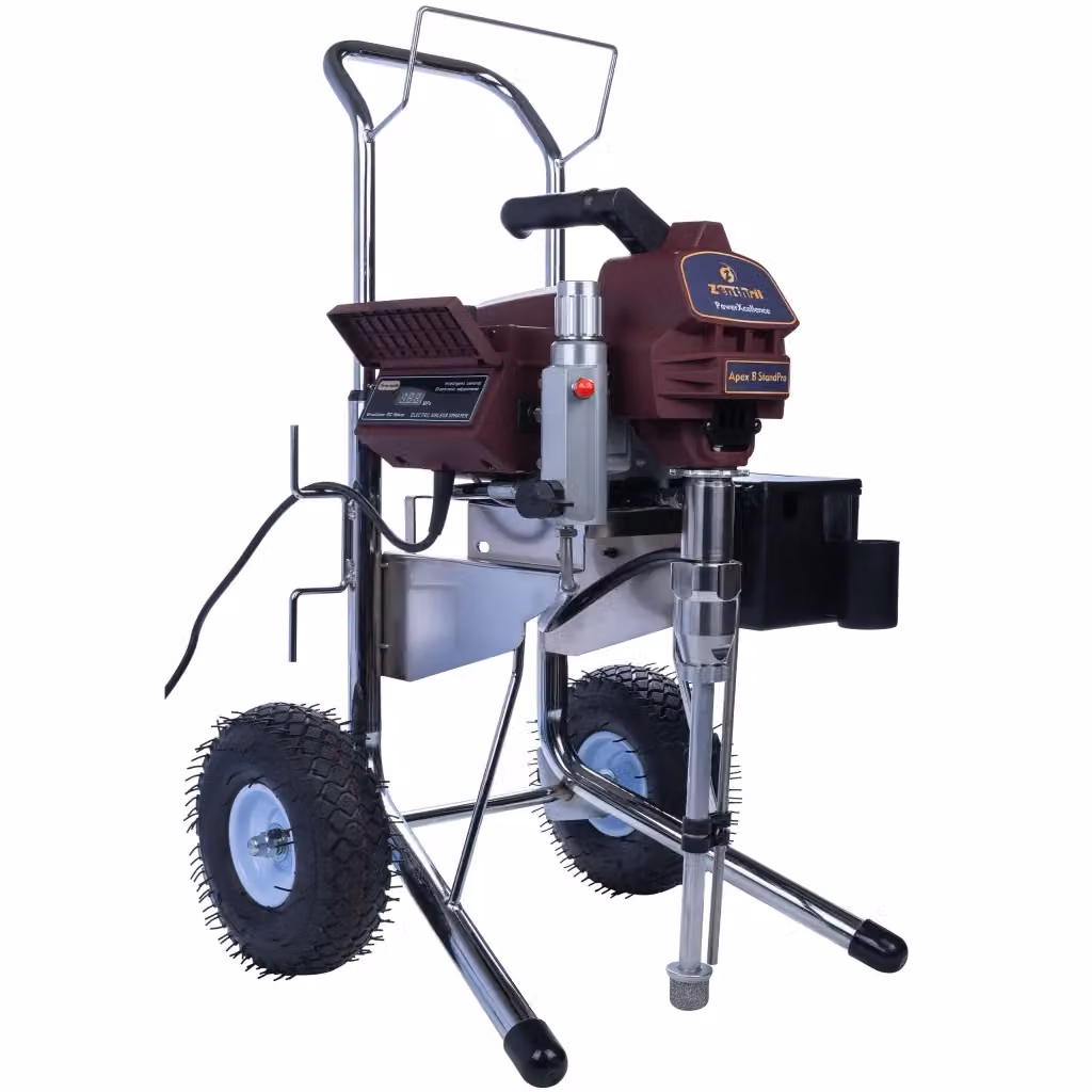 Pompa Airless Zenthril Apex B per verniciatura professionale di pareti, lacche e legno, 2500W, 20MPa, 3,2L/min – 2