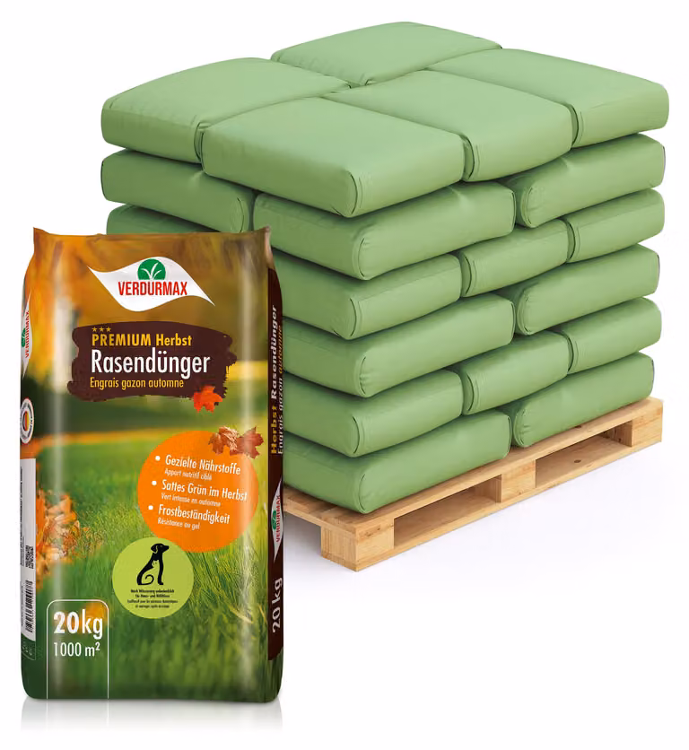 40 x 20 kg VERDURMAX® Concime autunnale per prato
