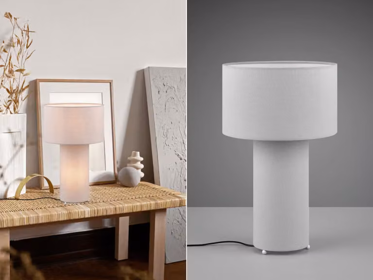 Lampada da tavolo Trio Bale E27 2-fold ⌀24cm Ultimate grey