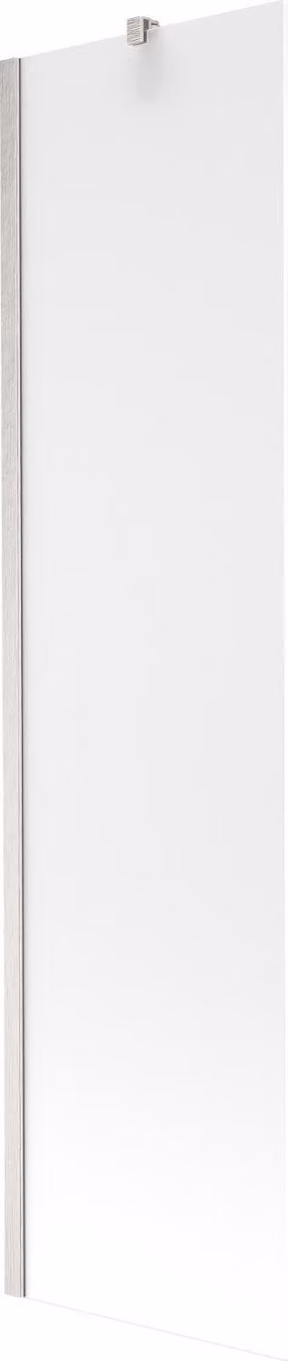 Mexen Next paratia per vasca da bagno a 1 anta 50 x 150 cm, brina, nichel spazzolato - 895-050-000-00-30-97