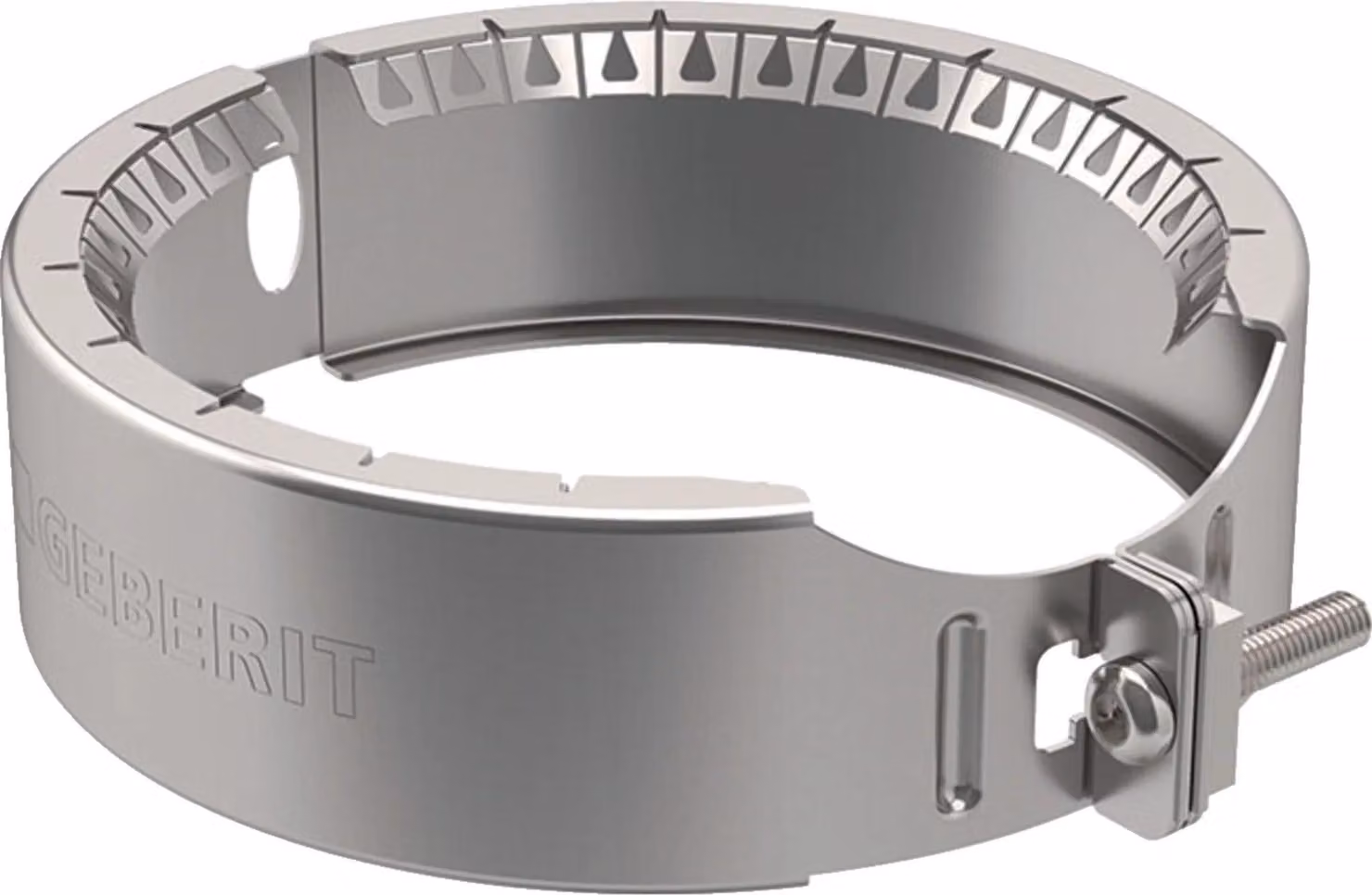 Geberit GE staffa di fissaggio, per Silent-PP e Silent-Pro, d110mm, 1 pz.