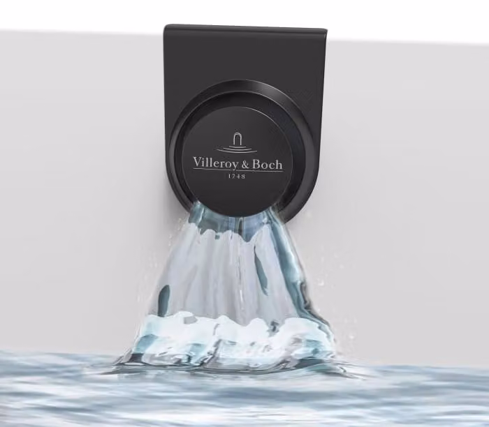 Villeroy & Boch UPCON0136-33 Presa d'acqua 36 150x220x65mm Nero