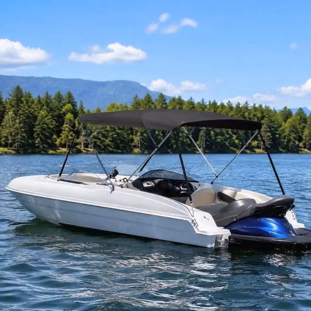 4-Bow Bimini Top Anthracite 243x(230-244)x137 Cm