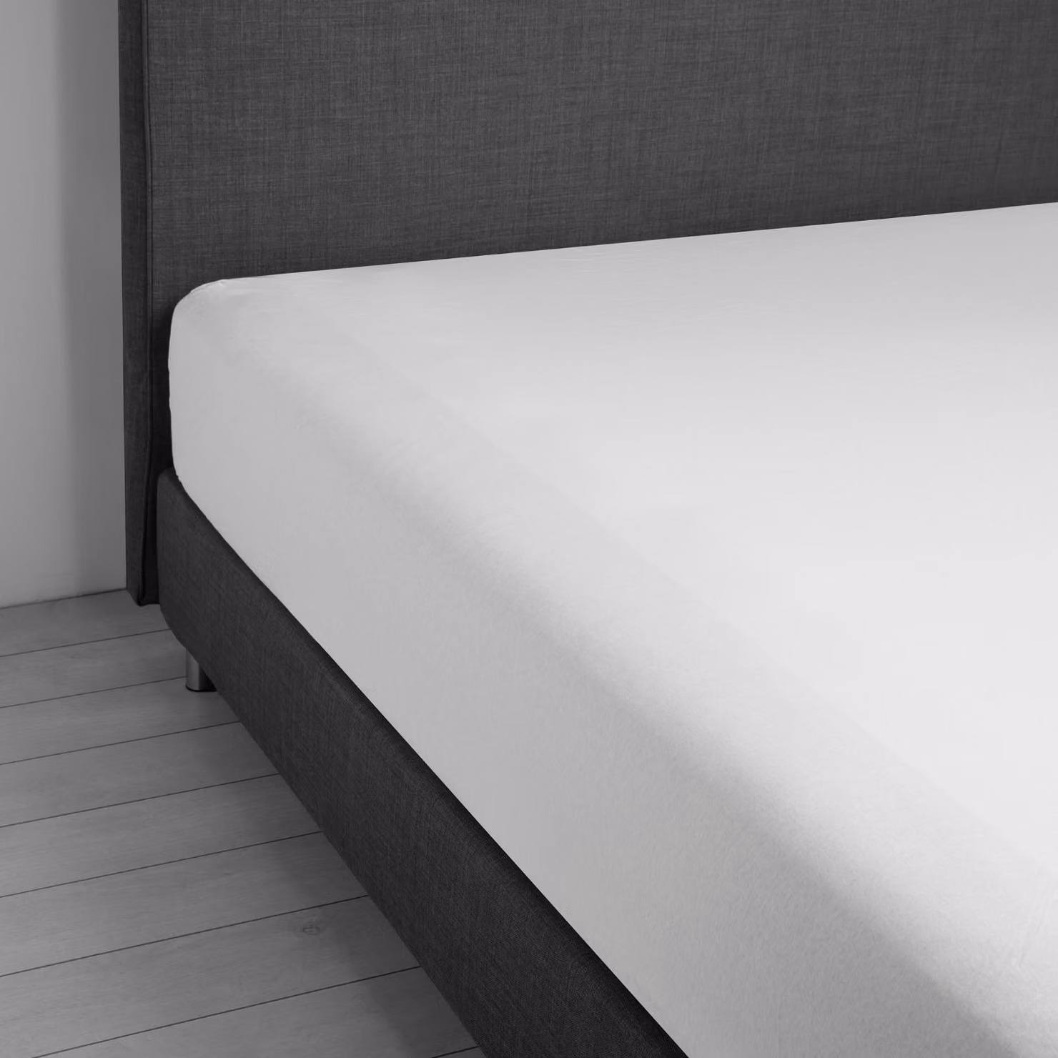 Coprimaterasso stretch DaunenStep Vivacolor Elite in jersey bianco – 2