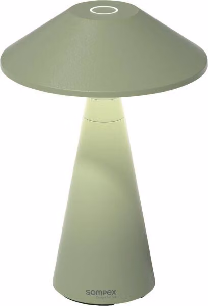 Lampada da tavolo SOMPEX Move, altezza: 310 mm, alluminio verde