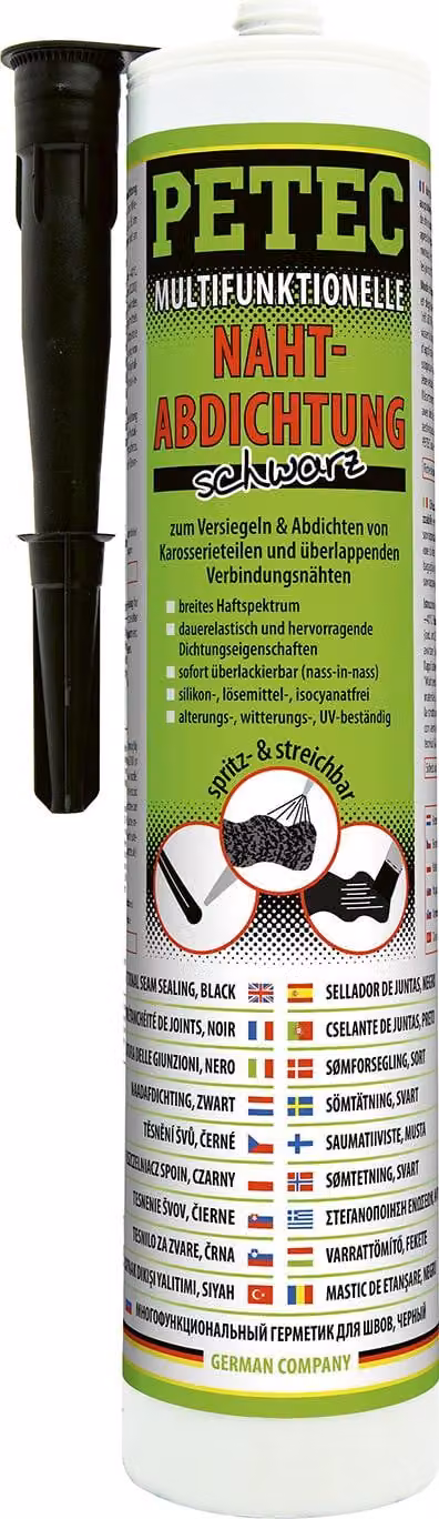 Petec sigillante multifunzionale per cuciture, nero 310 ml