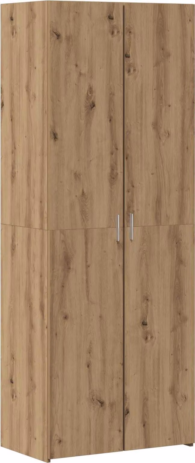 Credenza 2 pcs Rovere artigianale 70 x 42,5 x 185 cm