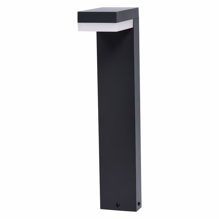 LEDVANCE ENDURA HYBRID VENUS luce per esterni, luce ibrida, 4W, 200lm, colore della luce bianco caldo, temperatura di colore 3.000K, grigio scuro, acciaio inox, classe di protezione IP44 e IP67, funzionamento solare e a rete