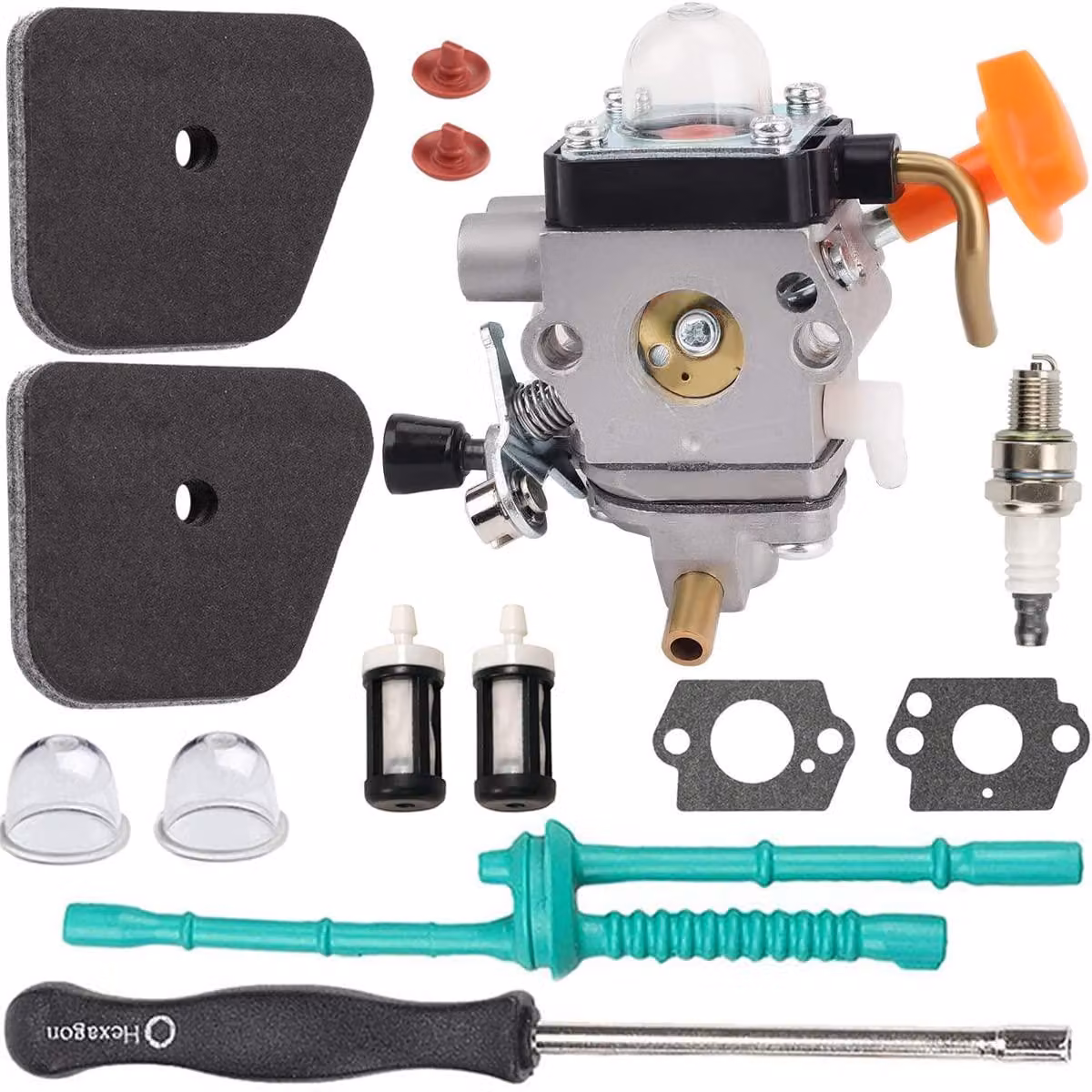 Carburatore C1Q-S174 - Compatibile con i decespugliatori STIHL FS87, FS90, FS100 - Codice WA-NL-780