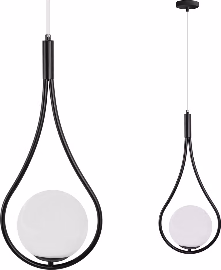 Lampada tooLight G111-1W Black White