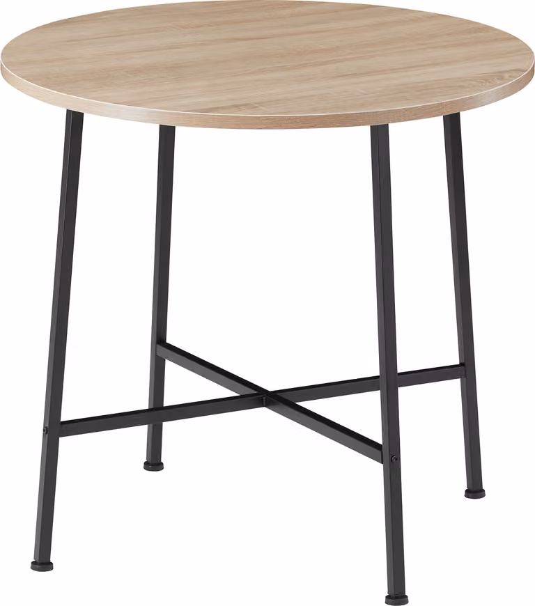 tectake® Esstisch Ennis Stile Industriale 80 x 76 cm