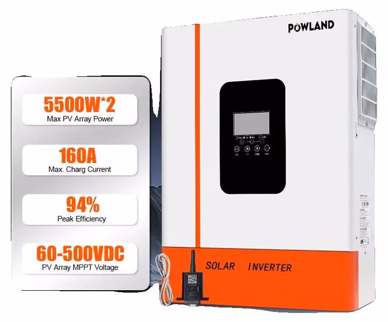 Inverter solari, alta efficienza, gestione intelligente dell'energia, 220-240V, 48V
