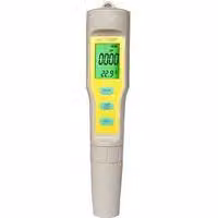 Misuratore di pH con display LCD e termometro, strumento di misura digitale, per acqua potabile, piscine, acquari o laboratori, preciso e pratico.