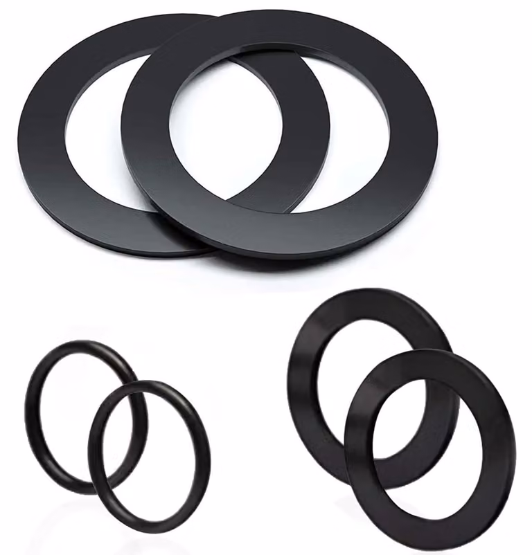 Kit di guarnizioni in silicone, 6 pezzi, per sistemi di filtrazione a sabbia, compatibile con piscine Intex e Bestway