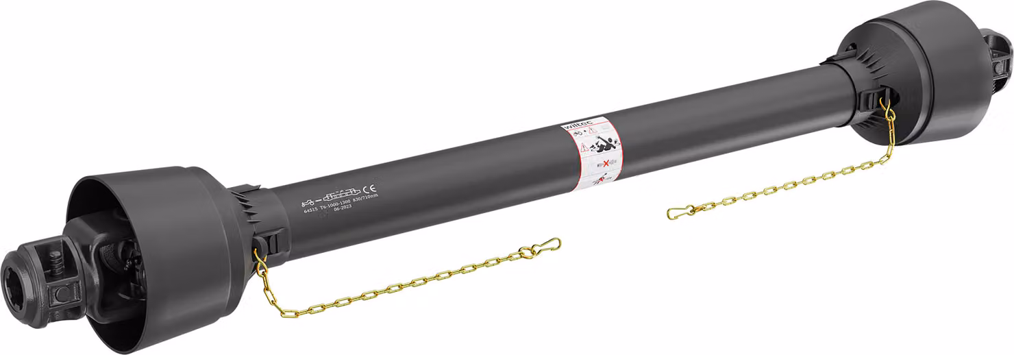 Albero cardanico T6 1000-1100 mm 830 Nm 540 giri/min, albero cardanico, 74 kW (100 CV), 2x 1 3/8" 6 denti