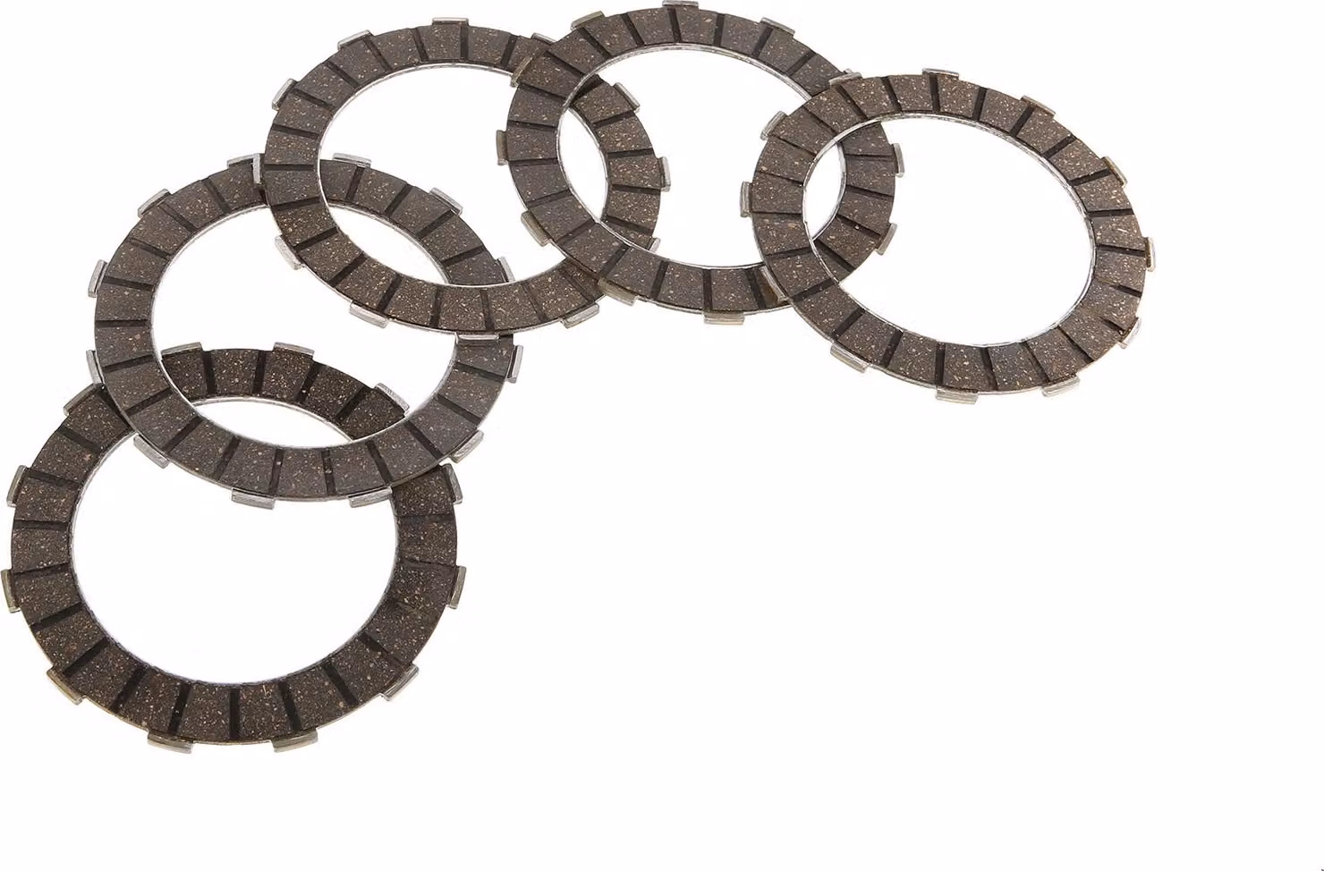 Set: 5 dischi frizione A12, 2,6 mm, rinforzati - Simson S51, KR51/2 Schwalbe, MS50, SR50, S53, S70, SR80, S83