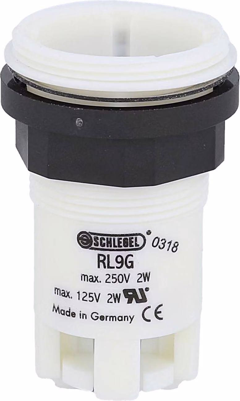 Georg Schlegel Spia luminosa illuminabile, rotonda, attacco a vite RONDEX, sezione 2,5 mm² - 1 pezzo