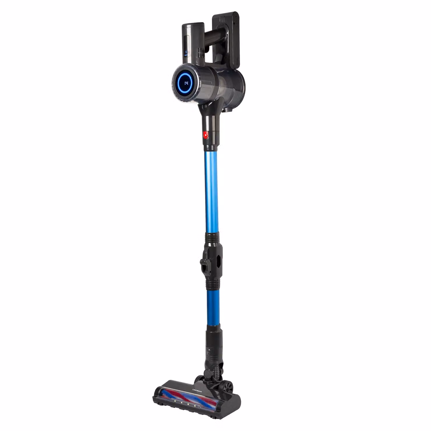 Scopa Elettrica Cordless Ciclonica DICTROLUX Blue Storm 2 in 1 da 250 Watt, Senza Sacco con Filtro HEPA e Luci LED – 1