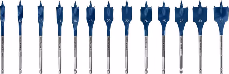 Set di frese a taglio rapido EXPERT Self Cut, 10-32 mm, 13 pezzi