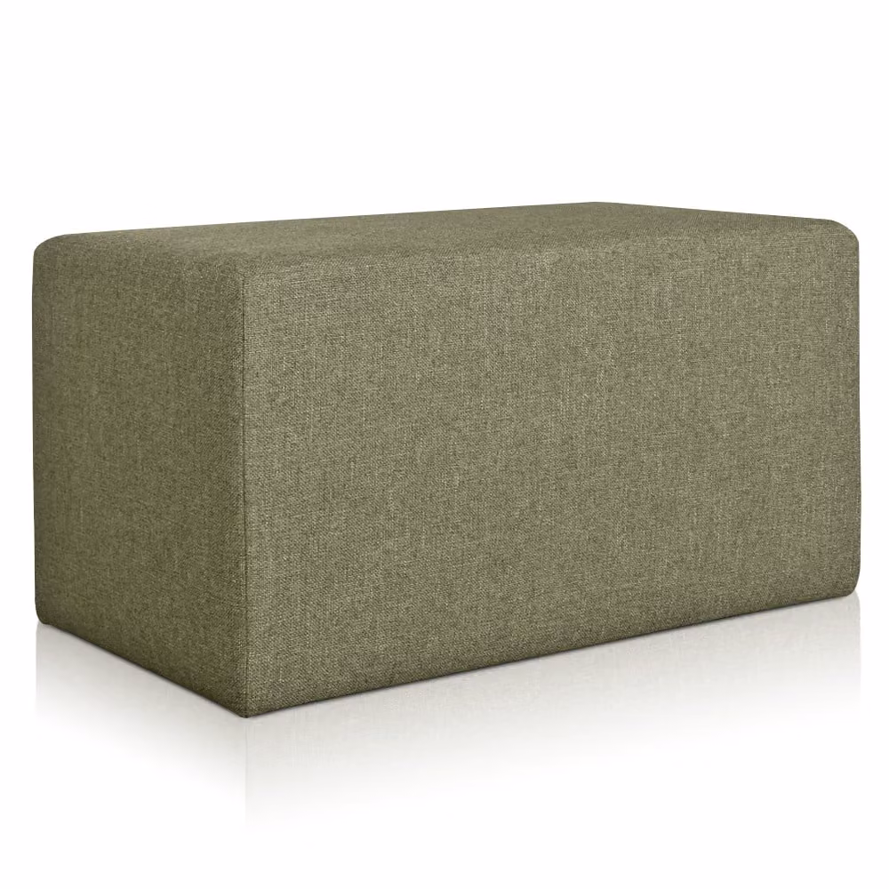 Pouf Rubino 43 x 83 cm Verde