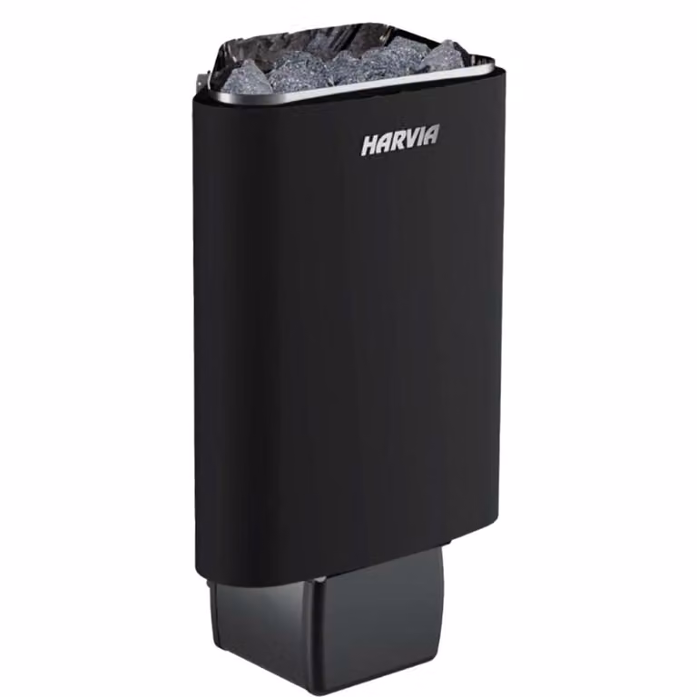 Stufe per sauna Harvia Delta Black 3,6 kW | richiede un sistema di controllo separato | HDE364M