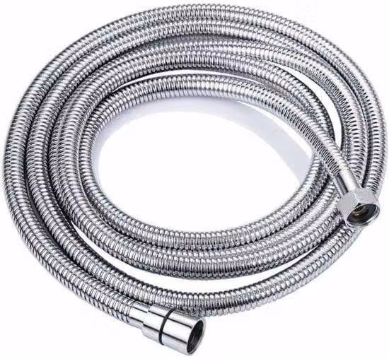 Rubinetto per doccia RVS color argento - 300 cm - universale