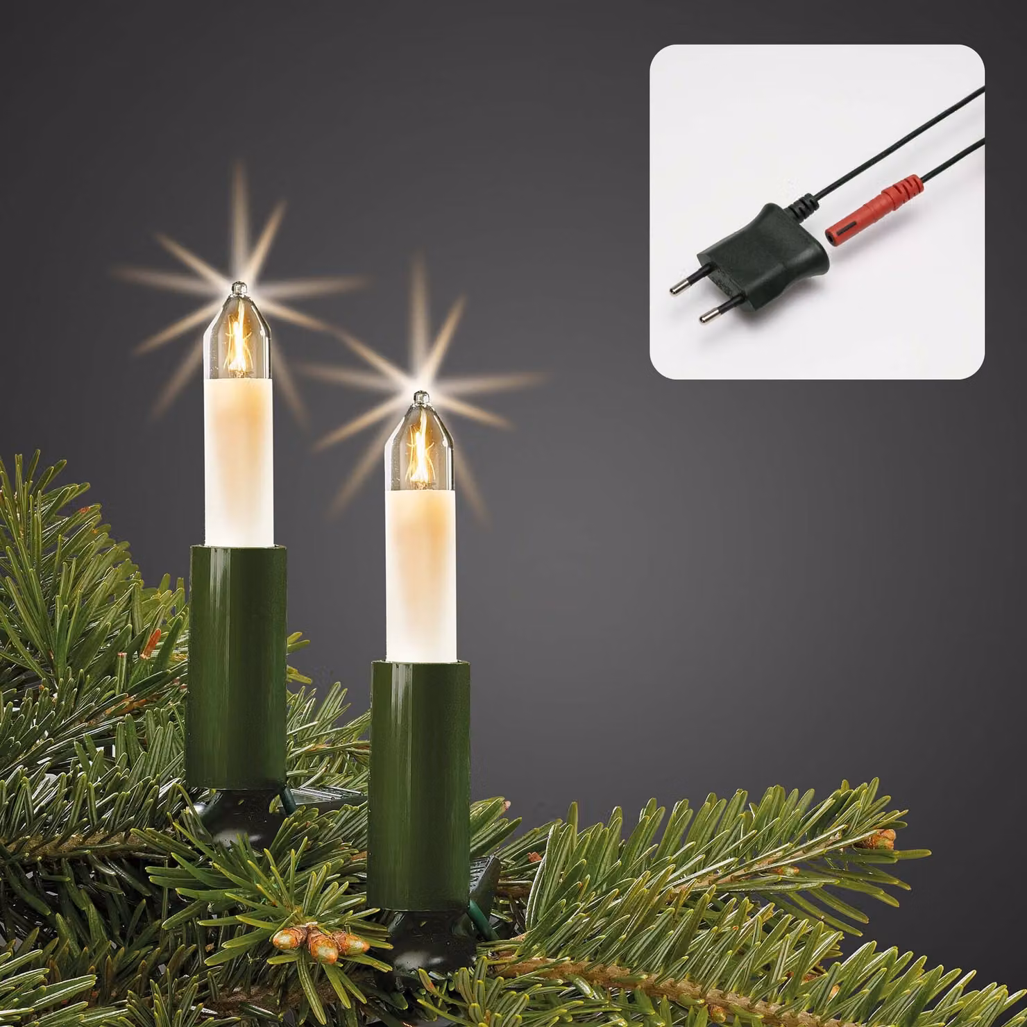 Hellum luci fiabesche a gambo piccolo per interni 15pz; 831641