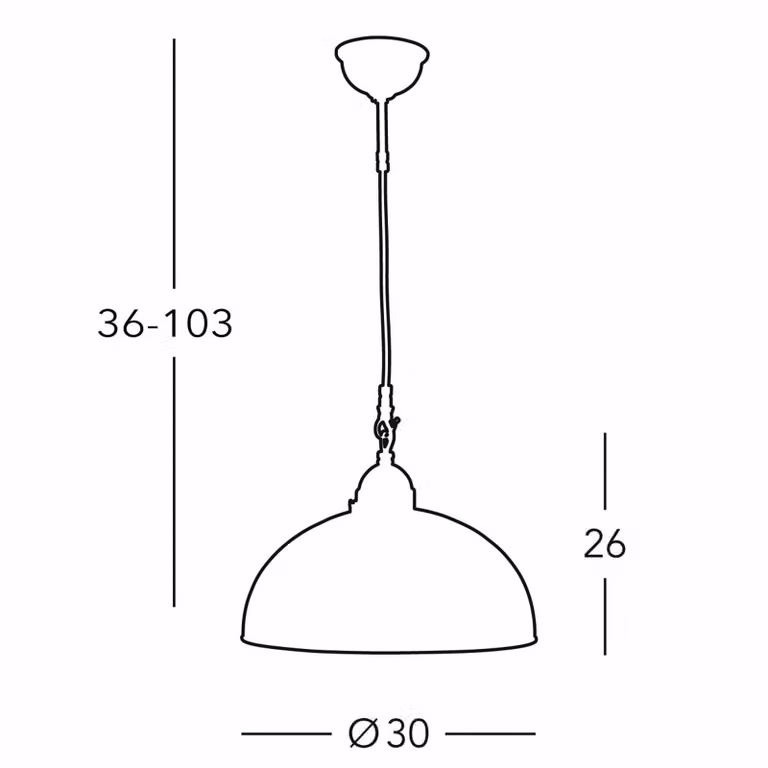 austrolux Lampada a sospensione in vetro Nonna, dimmerabile, Bianco / Opale, Soggiorno / Sala da pranzo, Vetro, Campagna / Rustiche, Lampada a sospensione