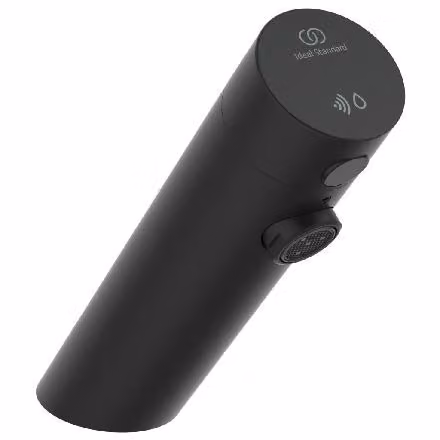 Ideal Standard SensorFlow - Miscelatore per lavabo a sensore senza miscelatore, alimentazione di rete, nero seta A7557XG