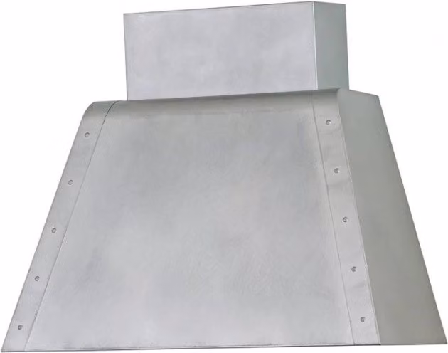Cappa aspirante DAYTONA in acciaio inox silver cm 80