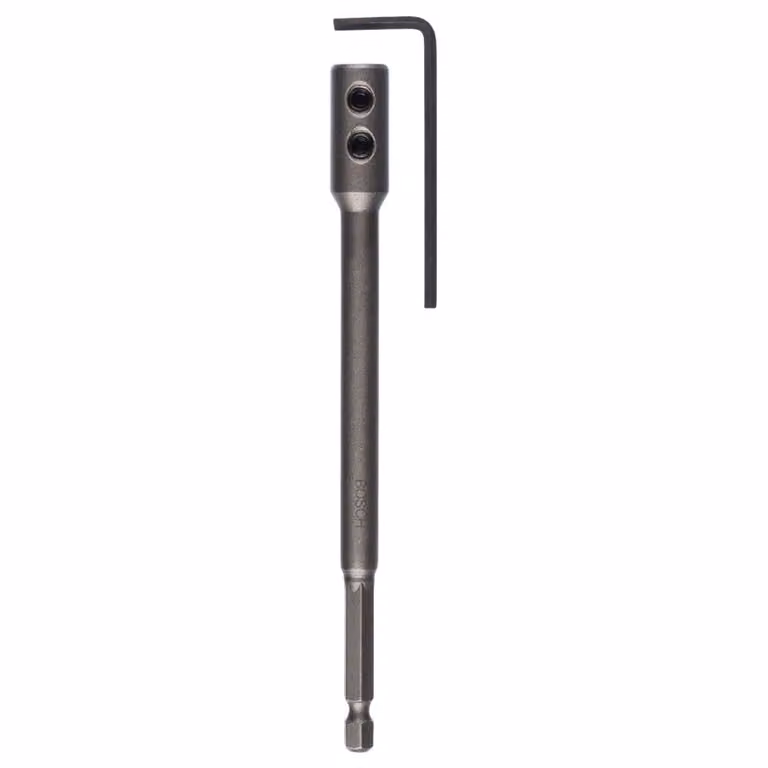 Prolunga da 1/4 di pollice, codolo esagonale per fresa piana Self Cut Speed, 152 mm