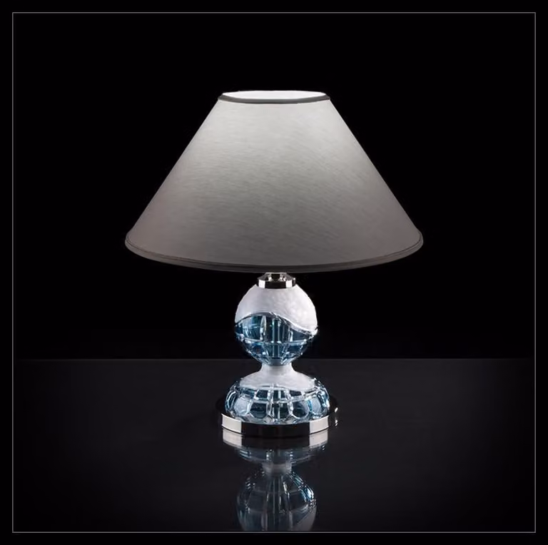 Tischleuchte Antik Stil Kronleuchte Tisch Lampe Kristall Lampen Leuchten Leuchte