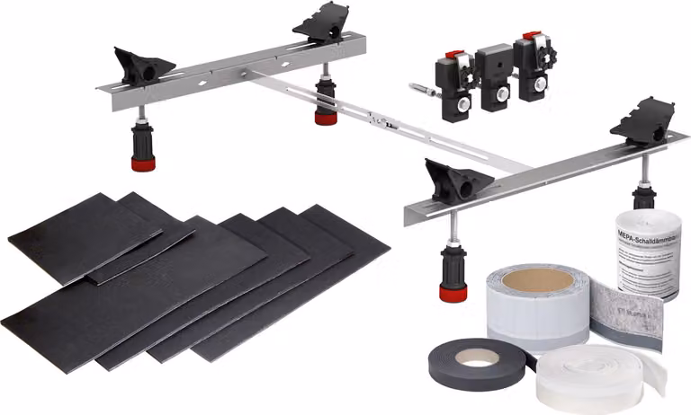 MEPA Wsuni 3S+ set per vasche da bagno in acciaio