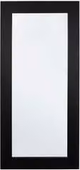 Specchio rettangolare Bizzotto Tiziano nero da parete L: 82 cm, H: 172 cm