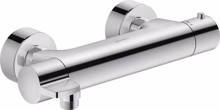 Duravit B.1 thermostat de douche apparent, raccords en S, B14220000010, B14220000010